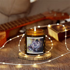 Romantic Art Scented Candle - Coconut Apricot Wax (4oz, 9oz) | Perfect Gift for Couples