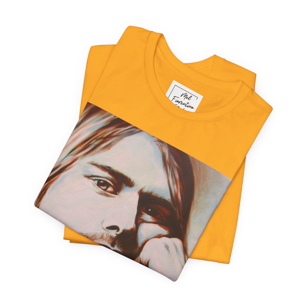 Kurt Cobain Nirvana Unisex Jersey Short Sleeve Tee