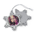 Chris Cornell Pewter Snowflake Ornament by Mel Fiorentino