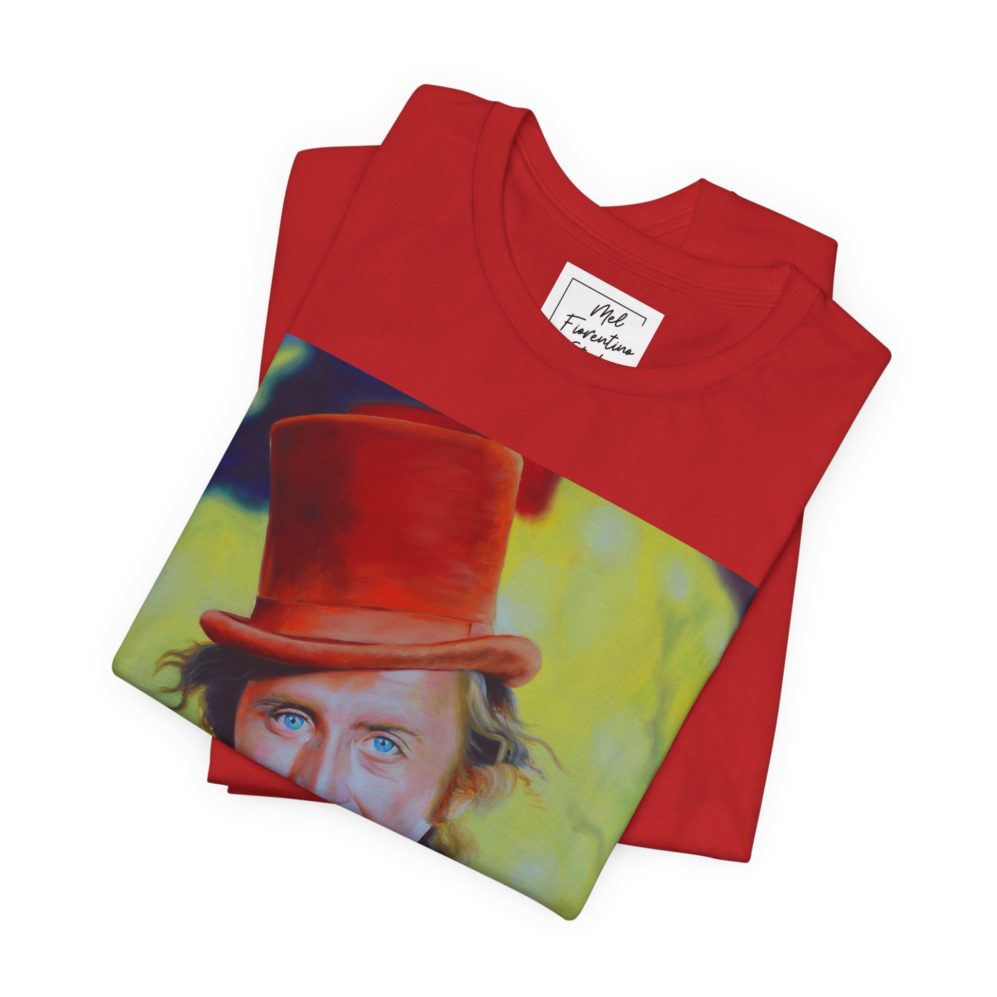Willy Wonka Gene Wilder Unisex Jersey Short Sleeve Tee