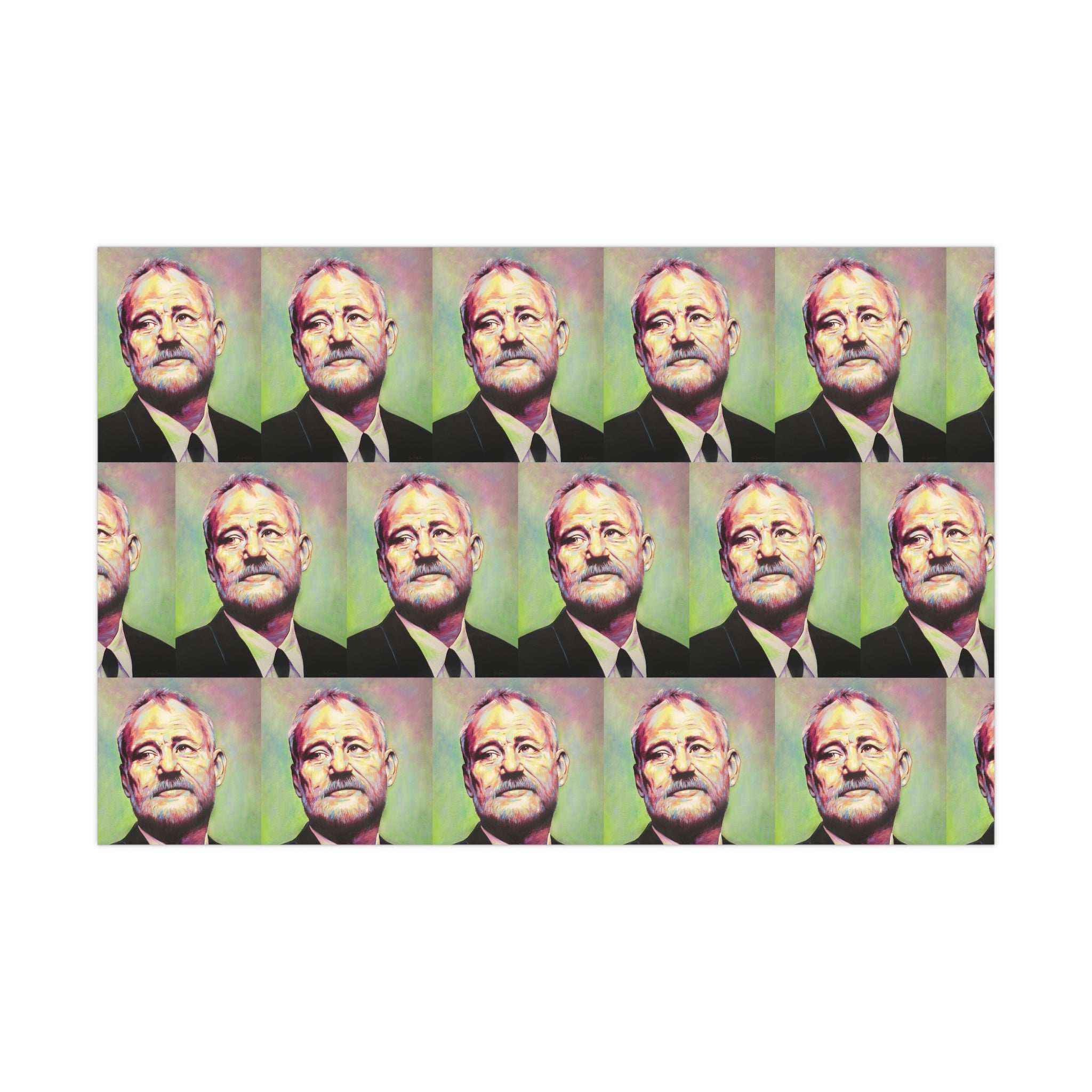 Bill Murray Gift Wrap Papers by Mel Fiorentino