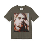 Kurt Cobain Nirvana Unisex Jersey Short Sleeve Tee