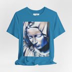 Mother Mary Pieta Michelangelo Unisex Jersey Short Sleeve Tee