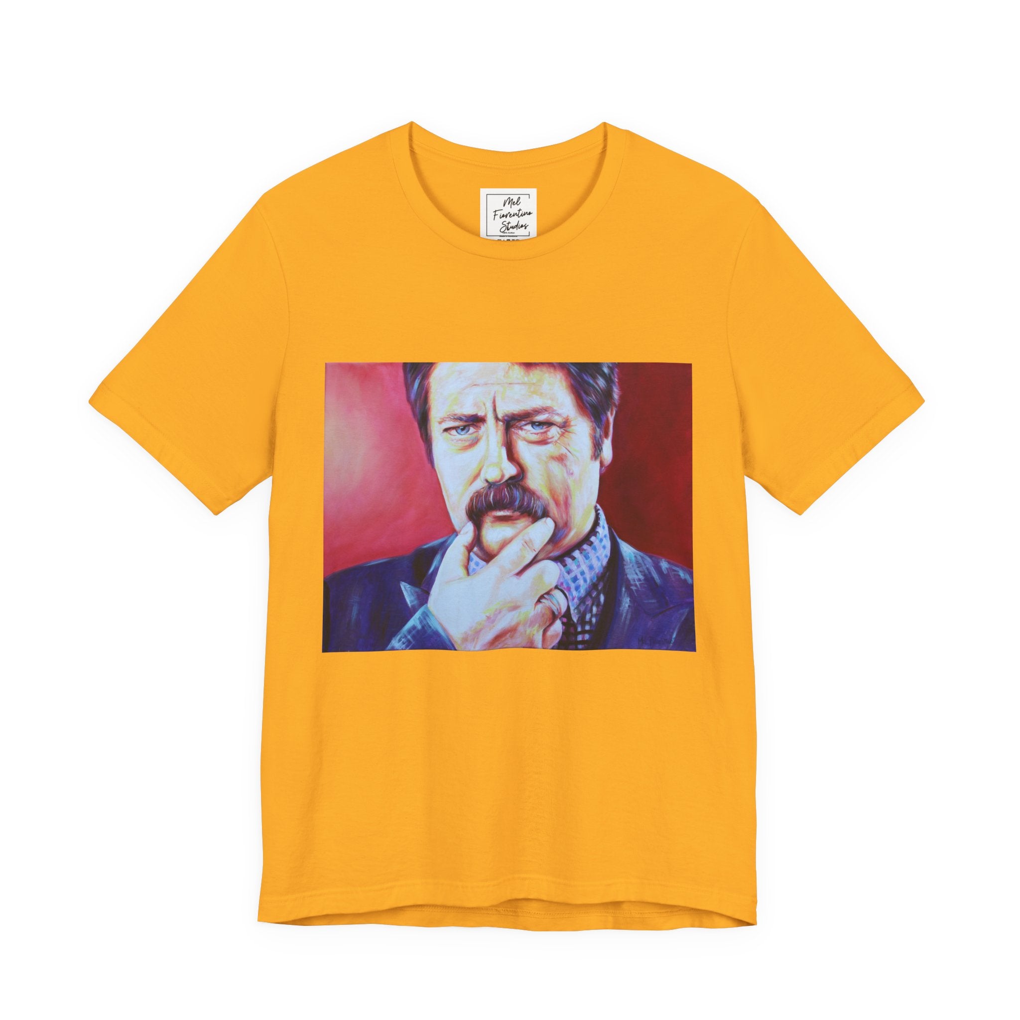 Ron Swanson Unisex Jersey Short Sleeve Tee