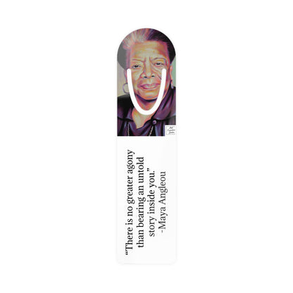 Maya Angelou Bookmark by Mel Fiorentino