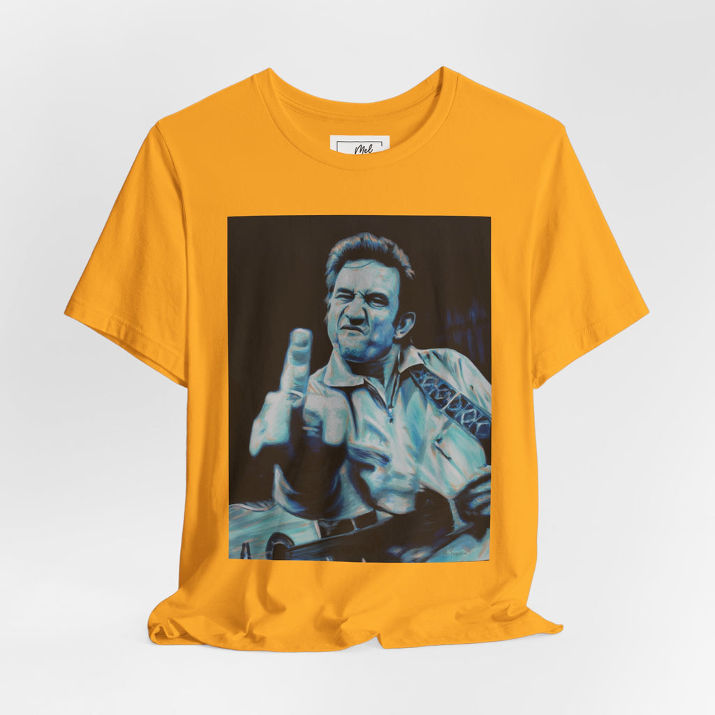 Folsom Prision Blues Johnny Cash Unisex Jersey Short Sleeve Tee