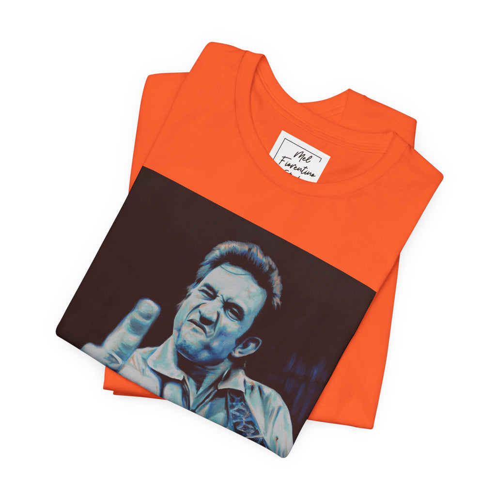Folsom Prision Blues Johnny Cash Unisex Jersey Short Sleeve Tee