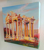Temple of Aphrodite Original Oil Painting