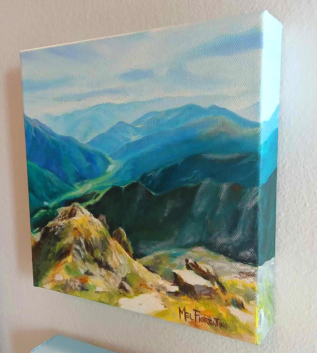 Val Camonica, Italy Original Oil Painting