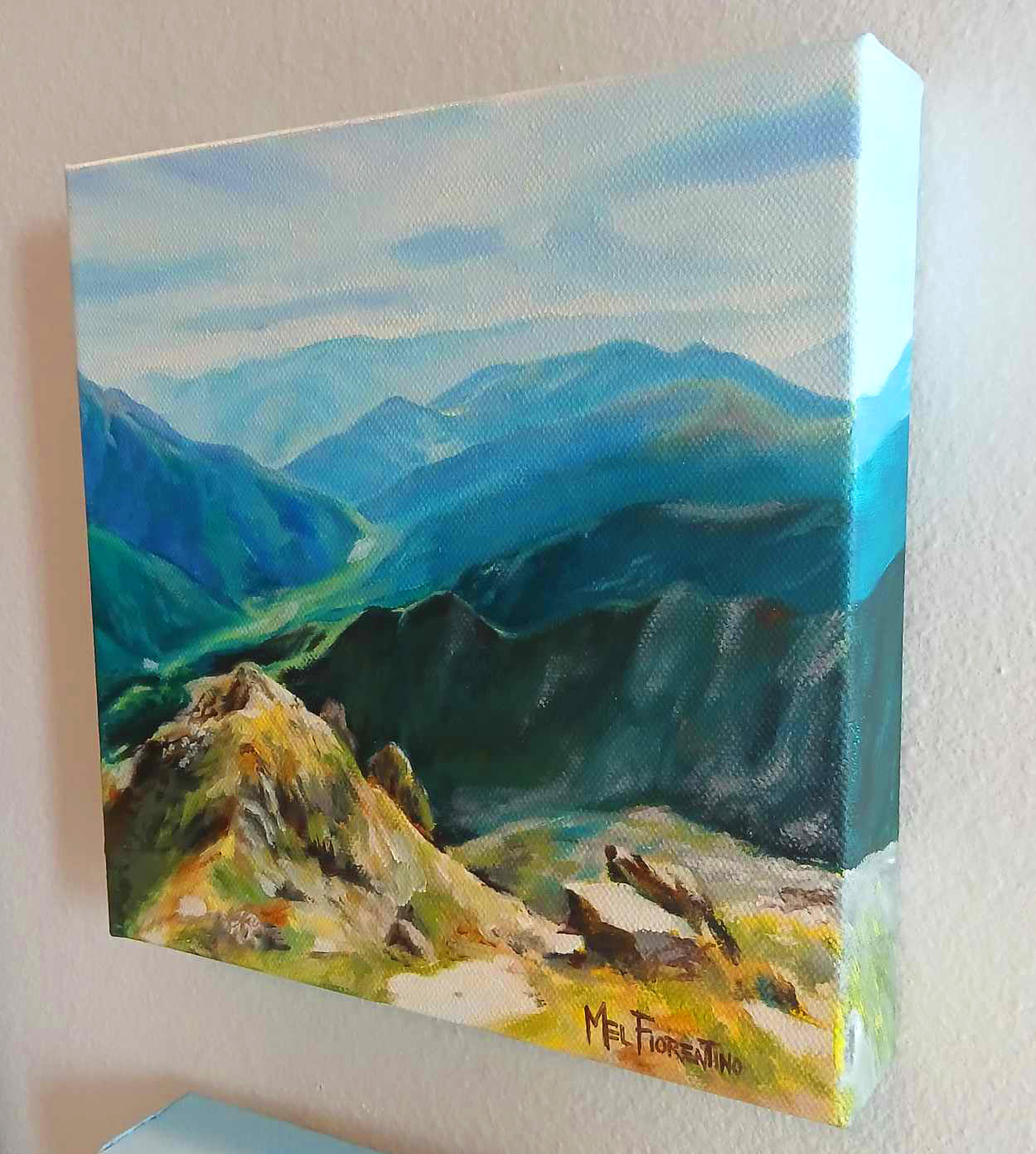 Val Camonica, Italy Original Oil Painting