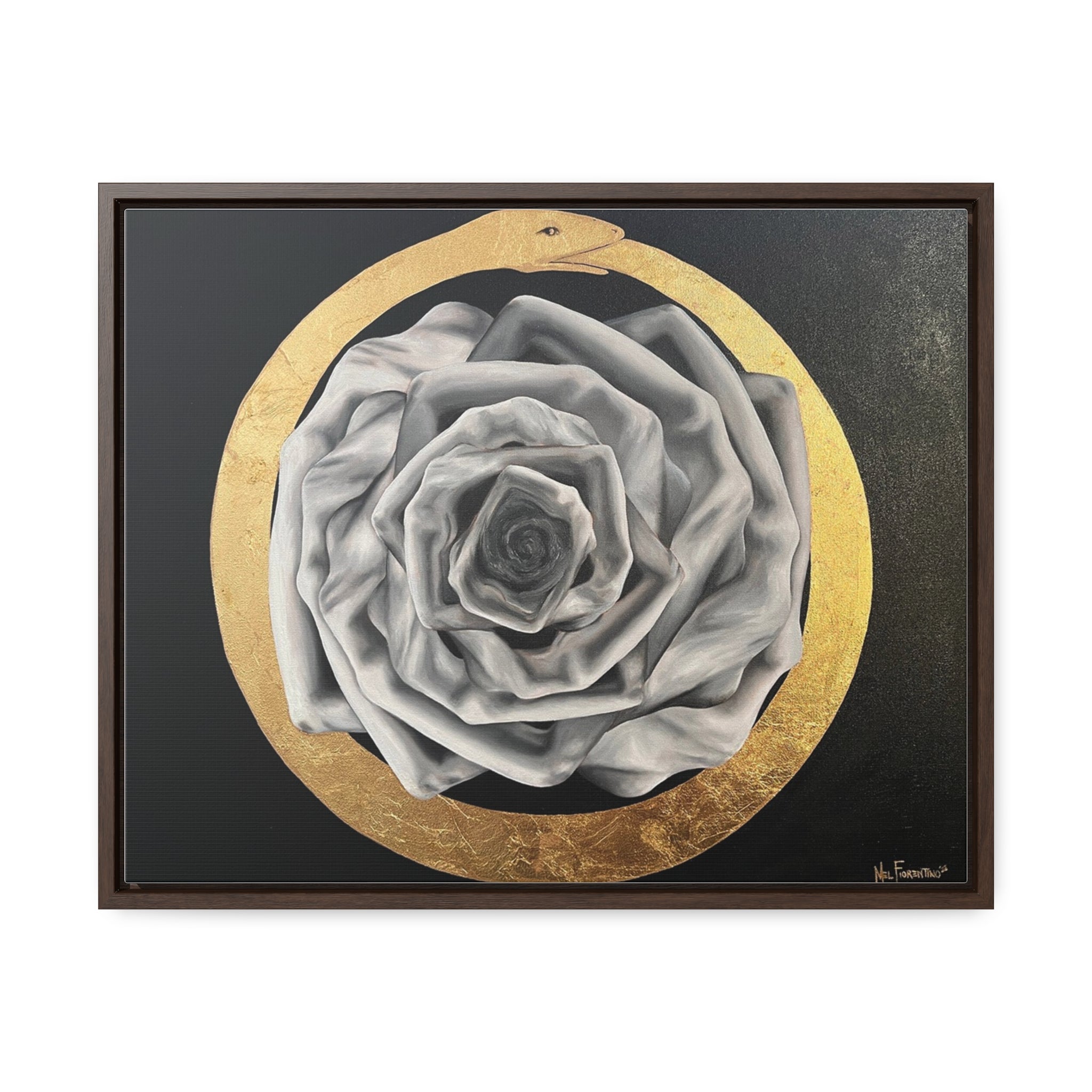 Ouroboros by Mel Fiorentino Framed Canvas Reproduction