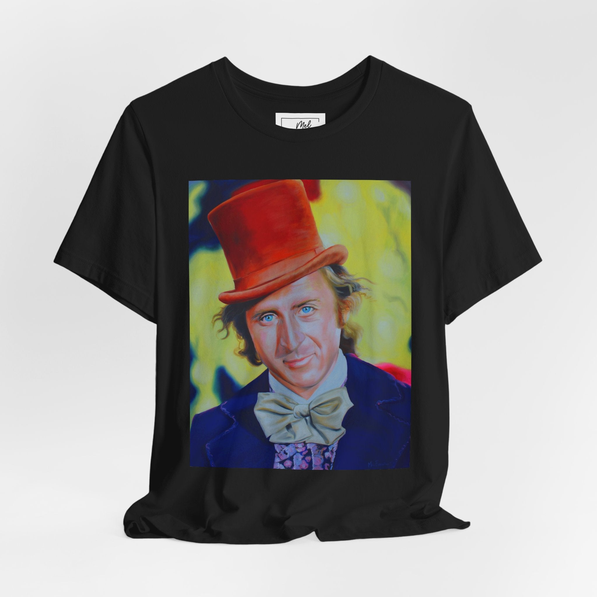 Willy Wonka Gene Wilder Unisex Jersey Short Sleeve Tee