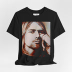 Kurt Cobain Nirvana Unisex Jersey Short Sleeve Tee