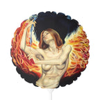 Phoenix Rising- Embracing the Fire Balloon (Round), 11"