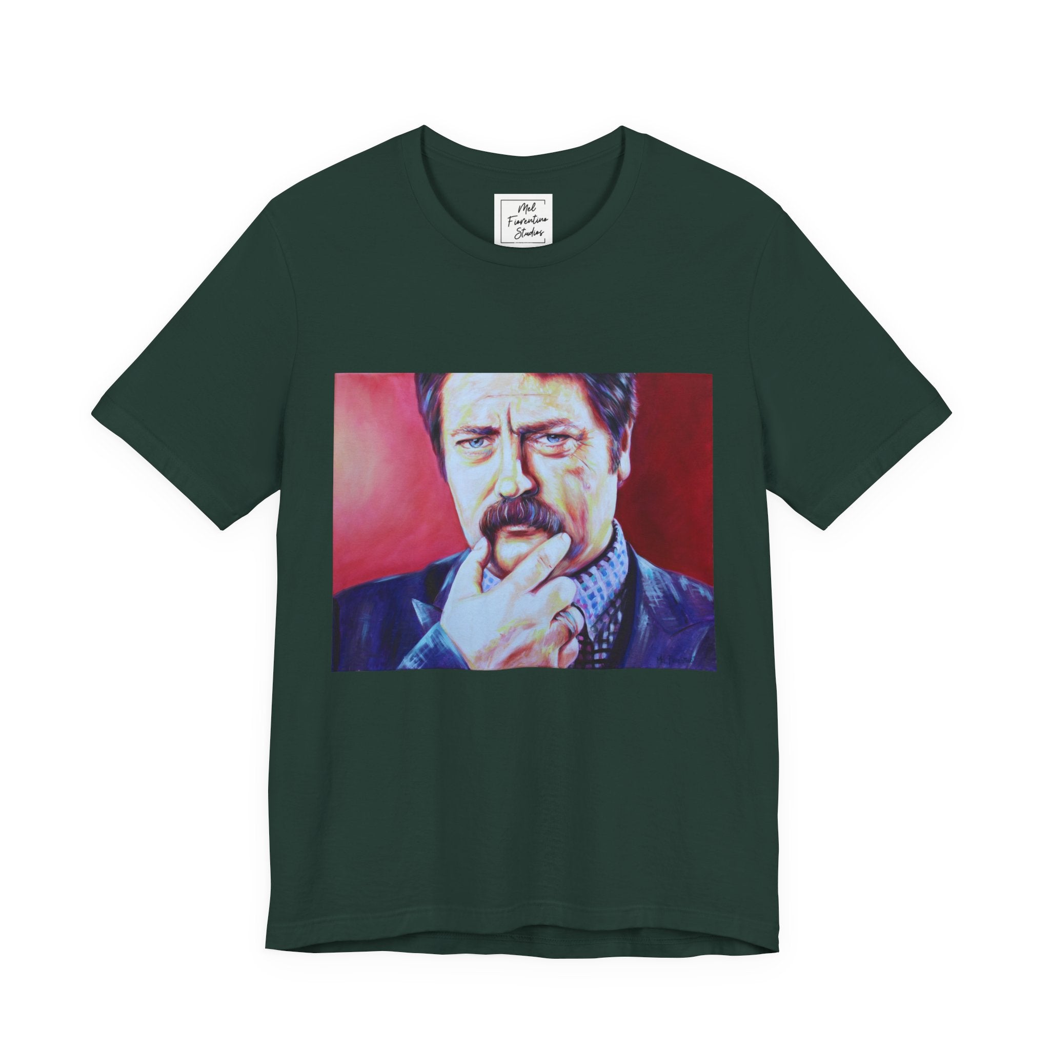 Ron Swanson Unisex Jersey Short Sleeve Tee