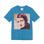 Ayn Rand Writer Unisex Jersey Short Sleeve Tee