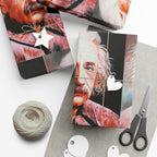 Albert Einstein Gift Wrap Papers by Mel Fiorentino