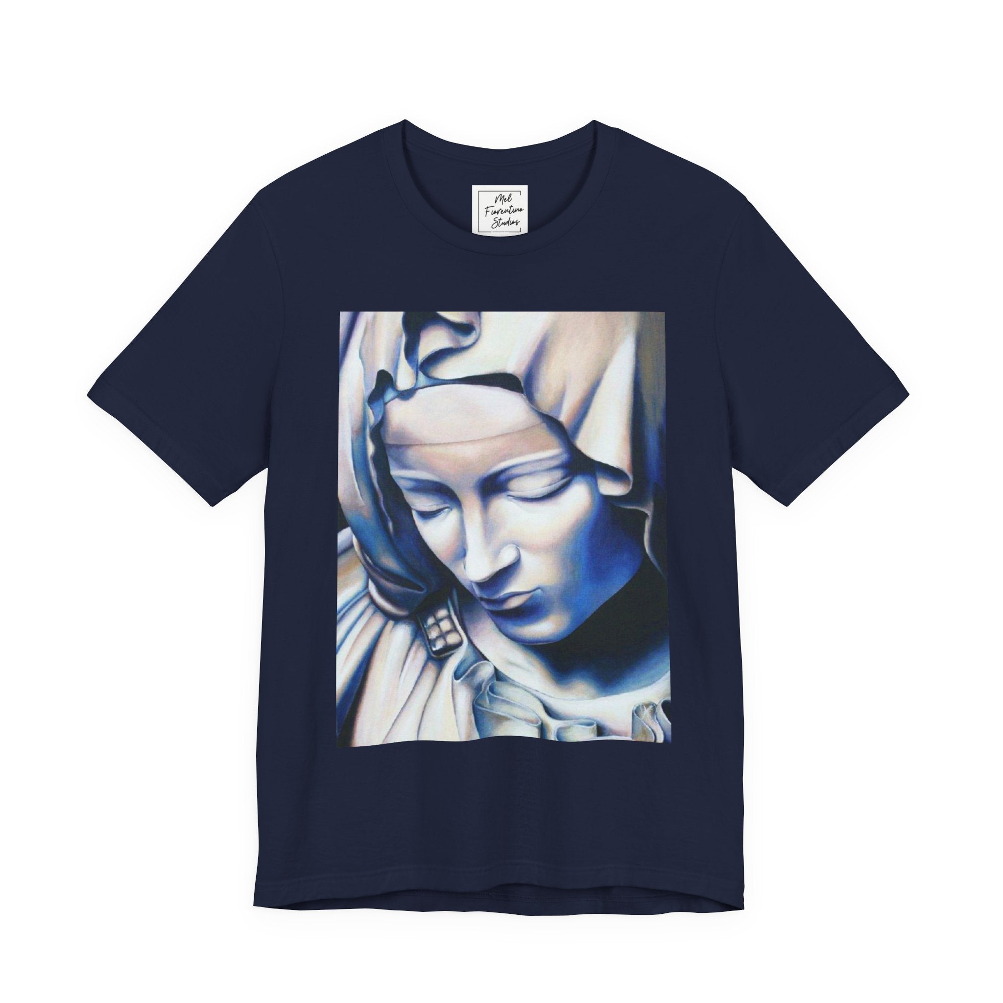 Mother Mary Pieta Michelangelo Unisex Jersey Short Sleeve Tee