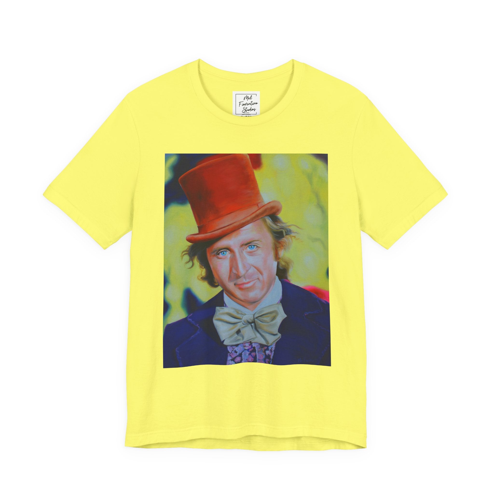 Willy Wonka Gene Wilder Unisex Jersey Short Sleeve Tee