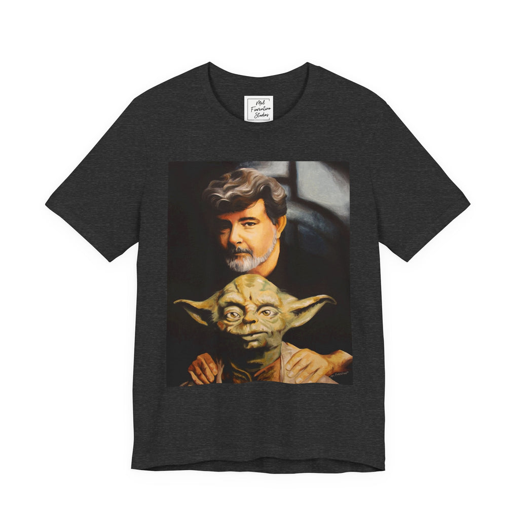 George & Yoda Unisex Jersey Short Sleeve Tee