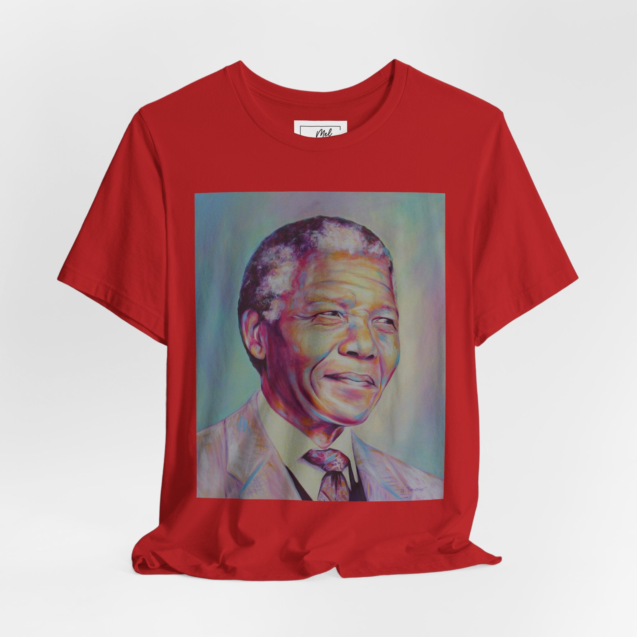 Nelson Mandela Unisex Jersey Short Sleeve Tee
