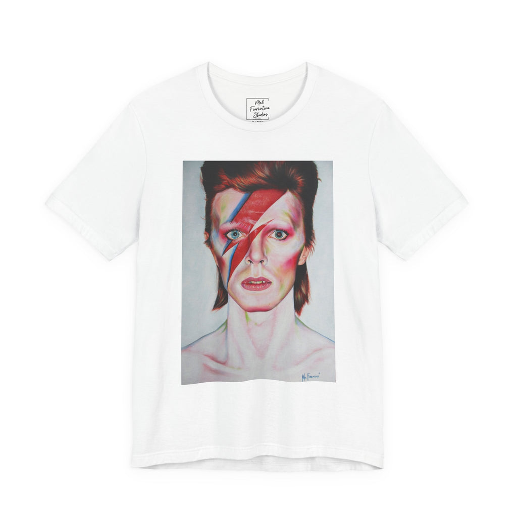 Aladdin Sane David Bowie Unisex Jersey Short Sleeve Tee
