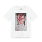Aladdin Sane David Bowie Unisex Jersey Short Sleeve Tee