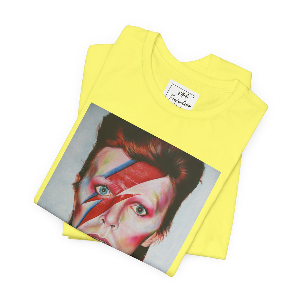Aladdin Sane David Bowie Unisex Jersey Short Sleeve Tee