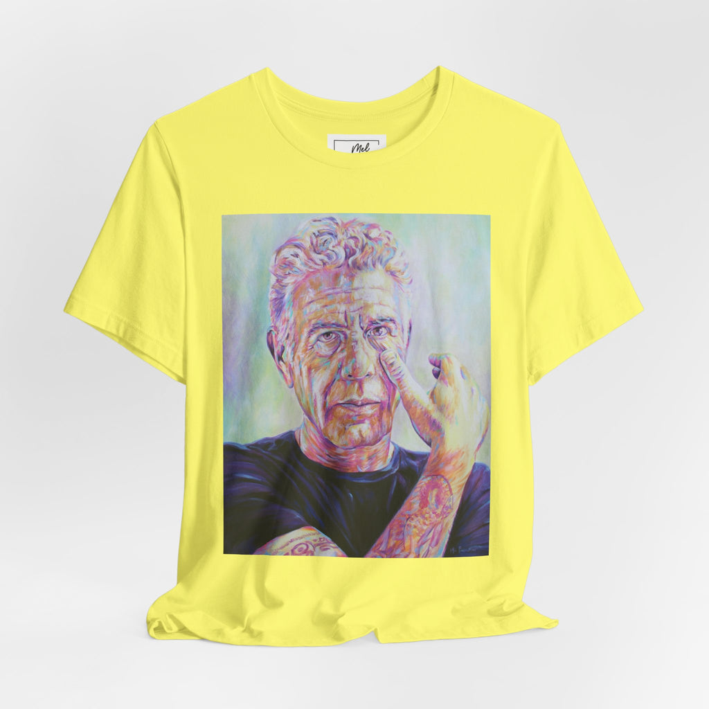 Anthony Bourdain Unisex Jersey Short Sleeve Tee
