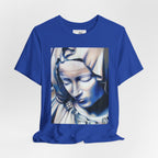 Mother Mary Pieta Michelangelo Unisex Jersey Short Sleeve Tee