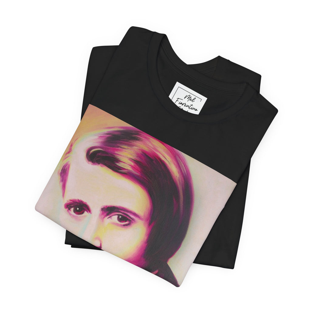 Ayn Rand Writer Unisex Jersey Short Sleeve Tee
