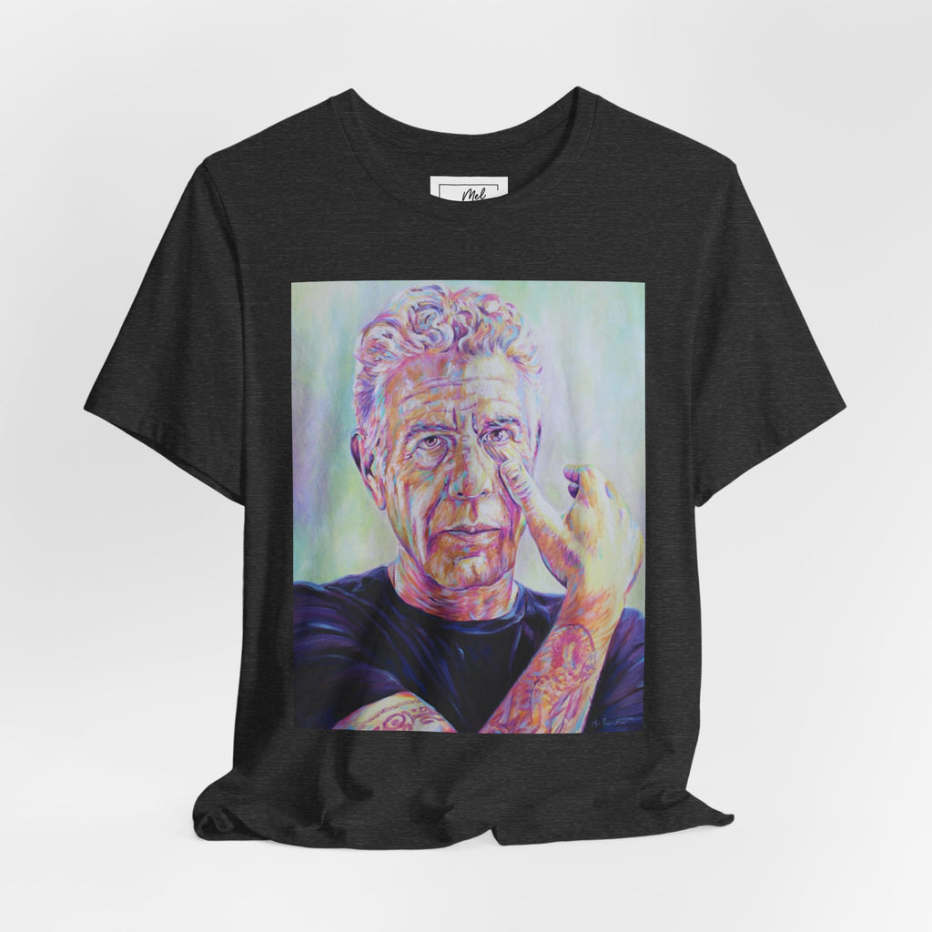 Anthony Bourdain Unisex Jersey Short Sleeve Tee