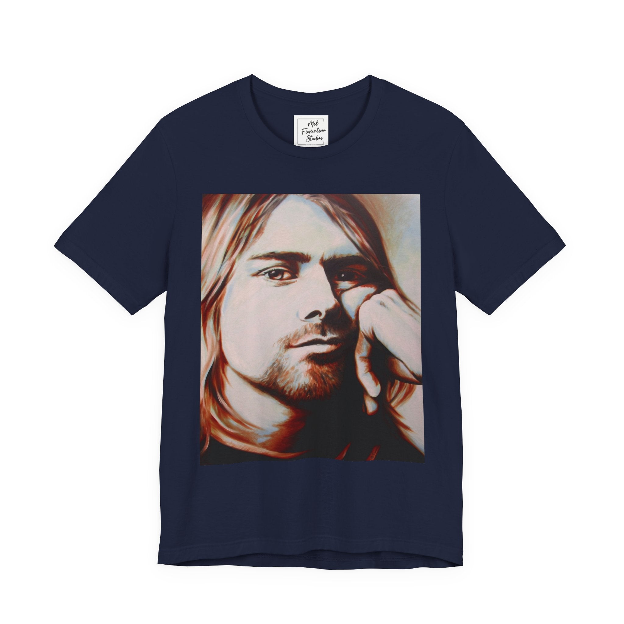 Kurt Cobain Nirvana Unisex Jersey Short Sleeve Tee