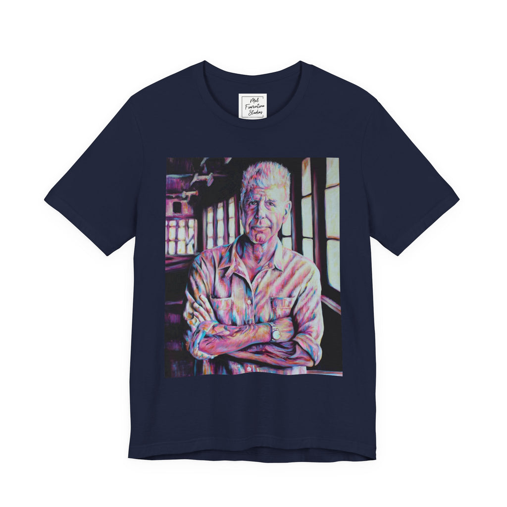 Anthony Bourdain II Unisex Jersey Short Sleeve Tee