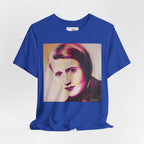 Ayn Rand Writer Unisex Jersey Short Sleeve Tee