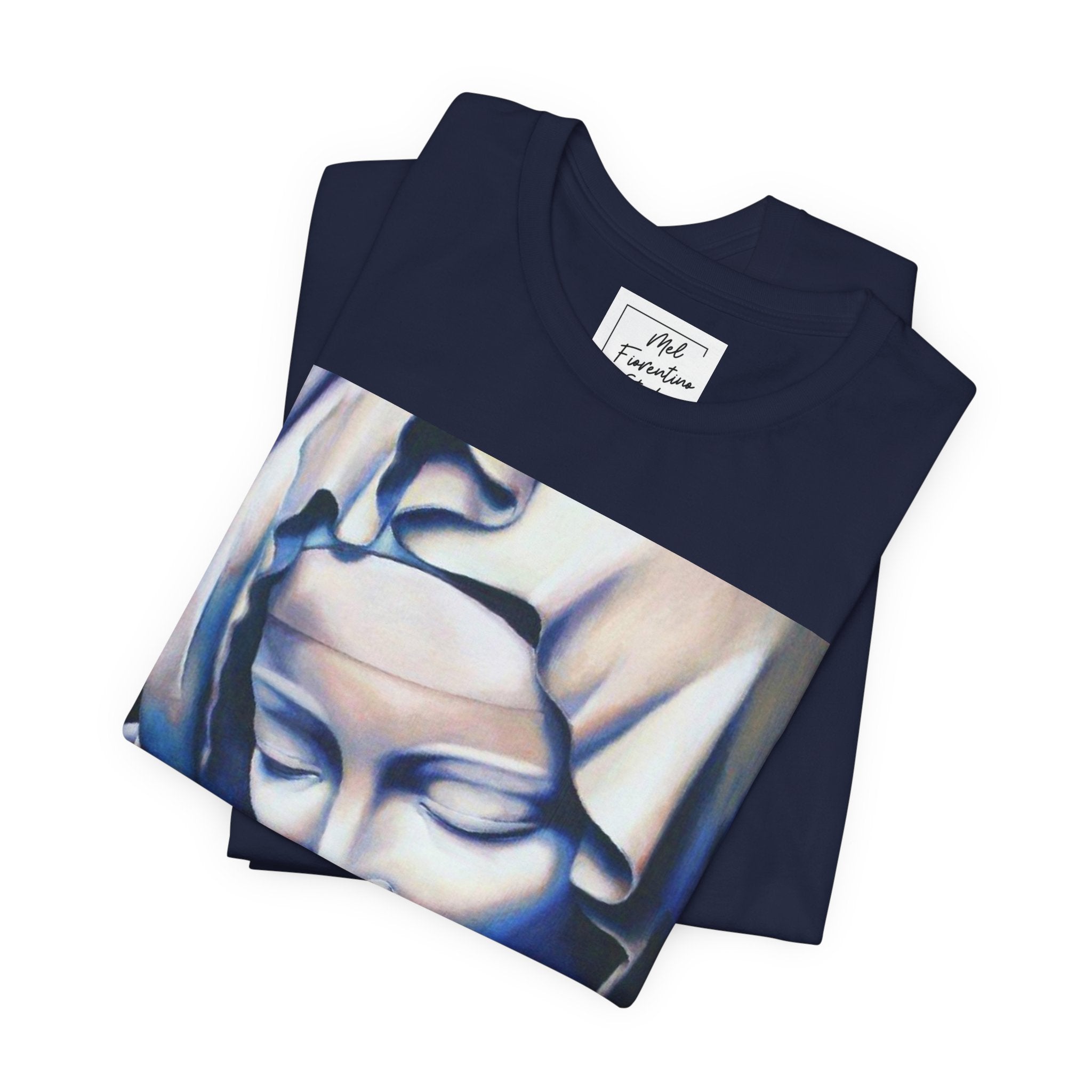 Mother Mary Pieta Michelangelo Unisex Jersey Short Sleeve Tee