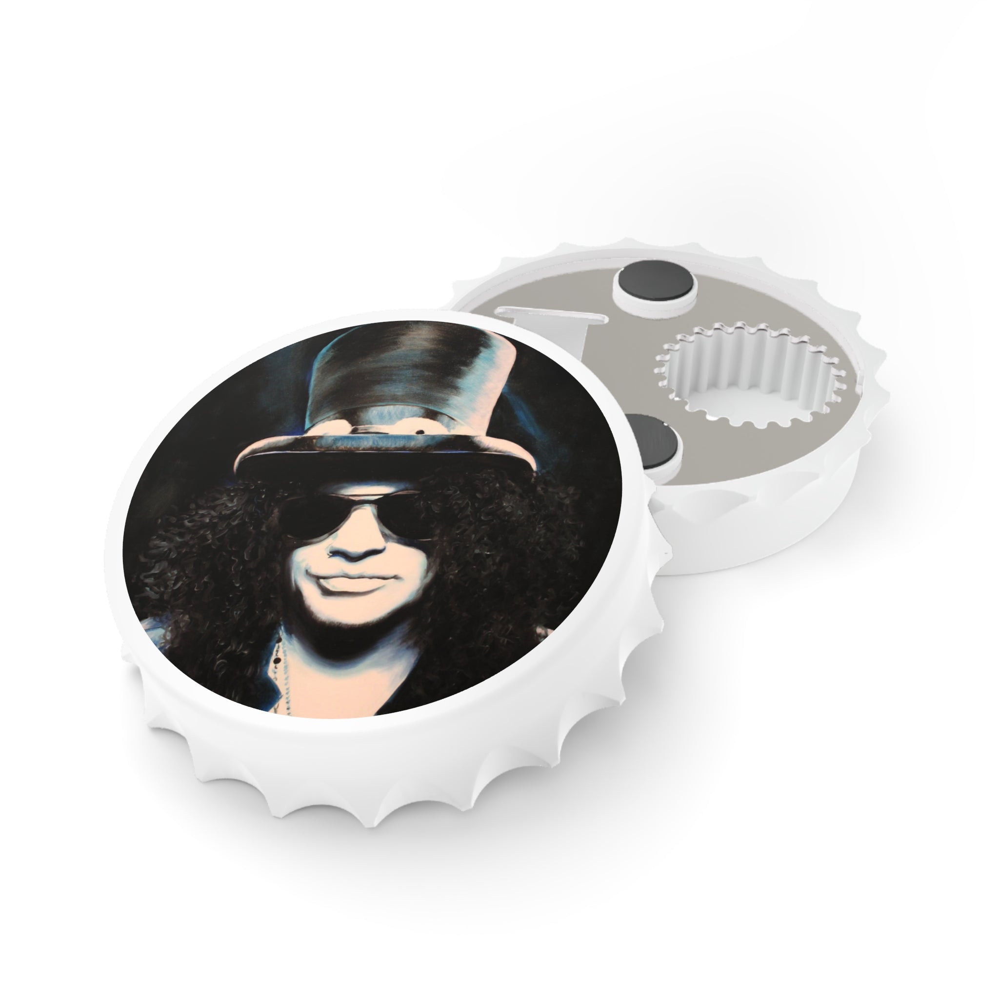 Slash Bottle Opener – Vintage Style Barware by artist Mel Fiorentino