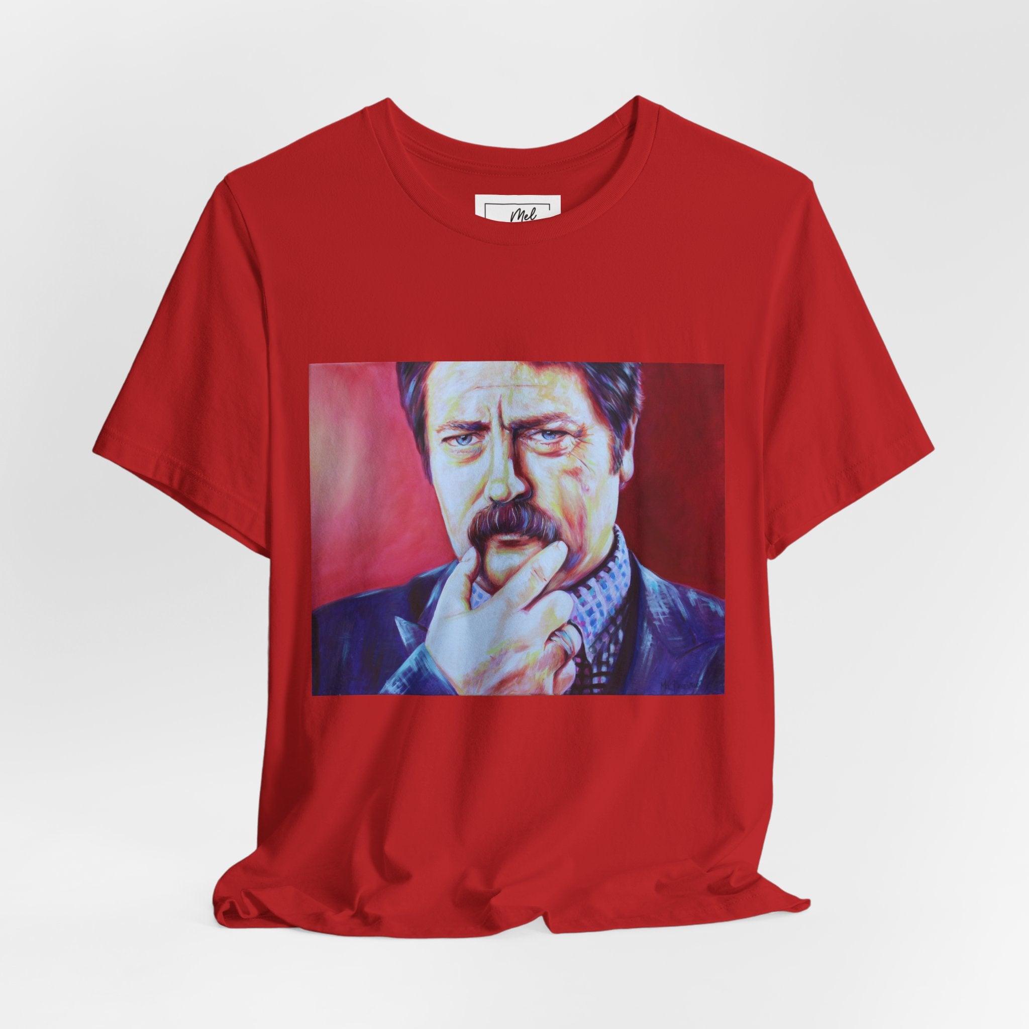 Ron Swanson Unisex Jersey Short Sleeve Tee