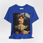 George & Yoda Unisex Jersey Short Sleeve Tee