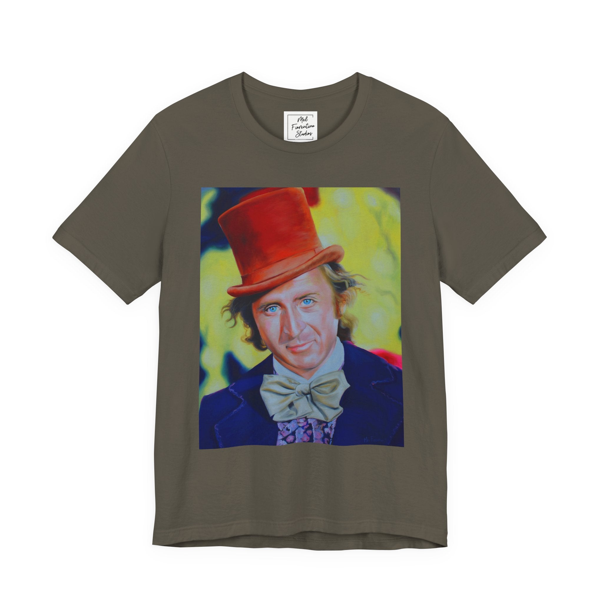 Willy Wonka Gene Wilder Unisex Jersey Short Sleeve Tee