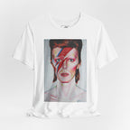 Aladdin Sane David Bowie Unisex Jersey Short Sleeve Tee