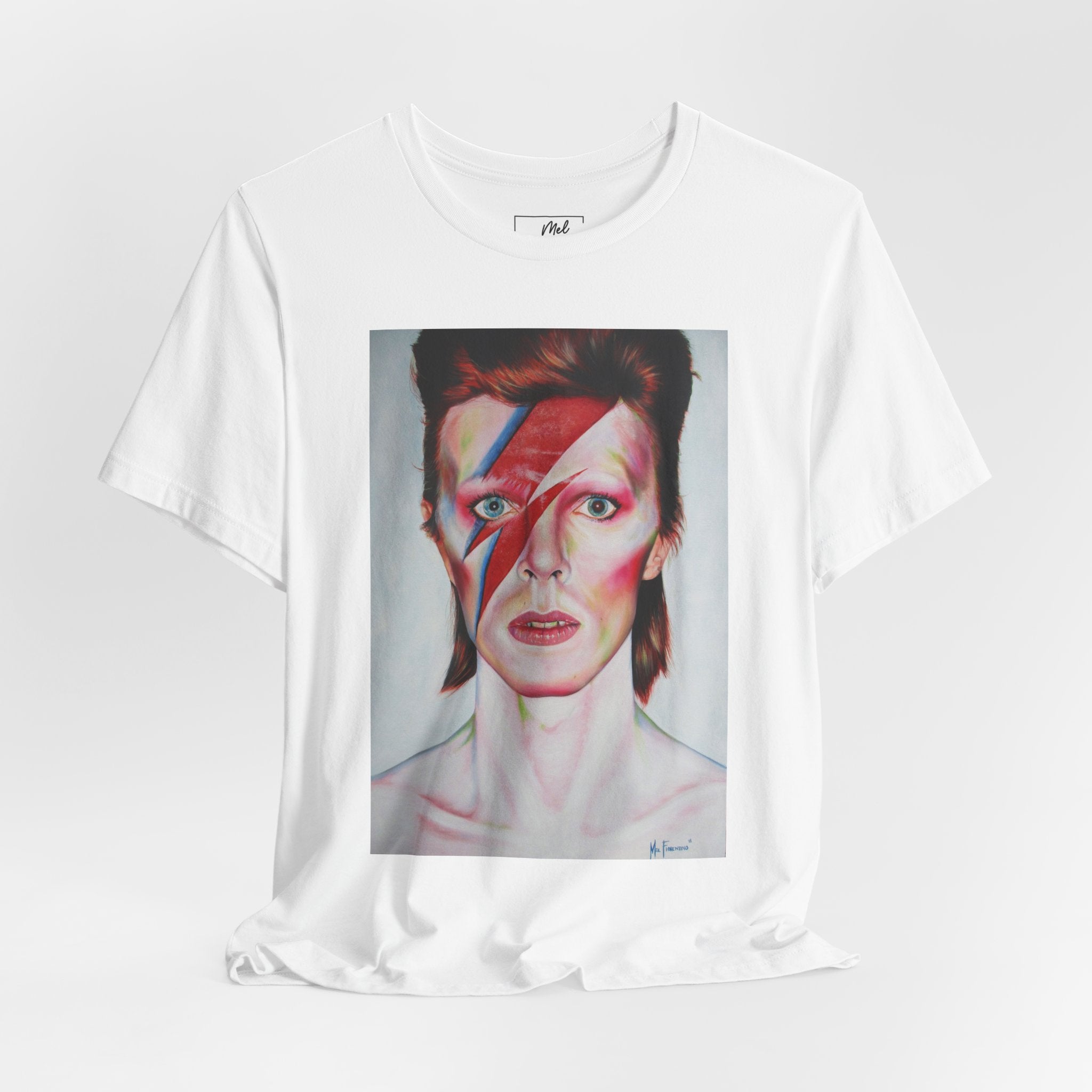 Aladdin Sane David Bowie Unisex Jersey Short Sleeve Tee