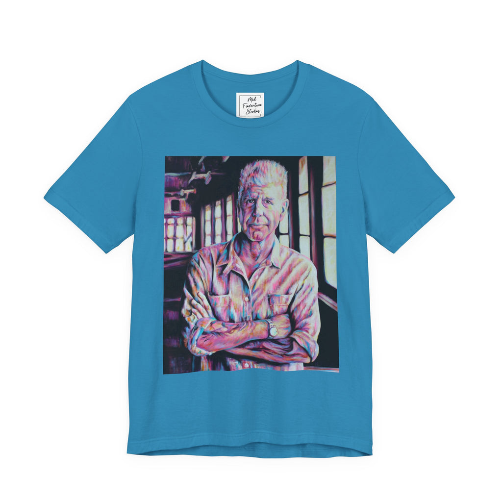 Anthony Bourdain II Unisex Jersey Short Sleeve Tee