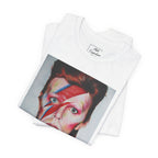 Aladdin Sane David Bowie Unisex Jersey Short Sleeve Tee