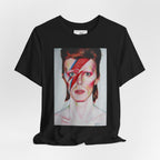 Aladdin Sane David Bowie Unisex Jersey Short Sleeve Tee