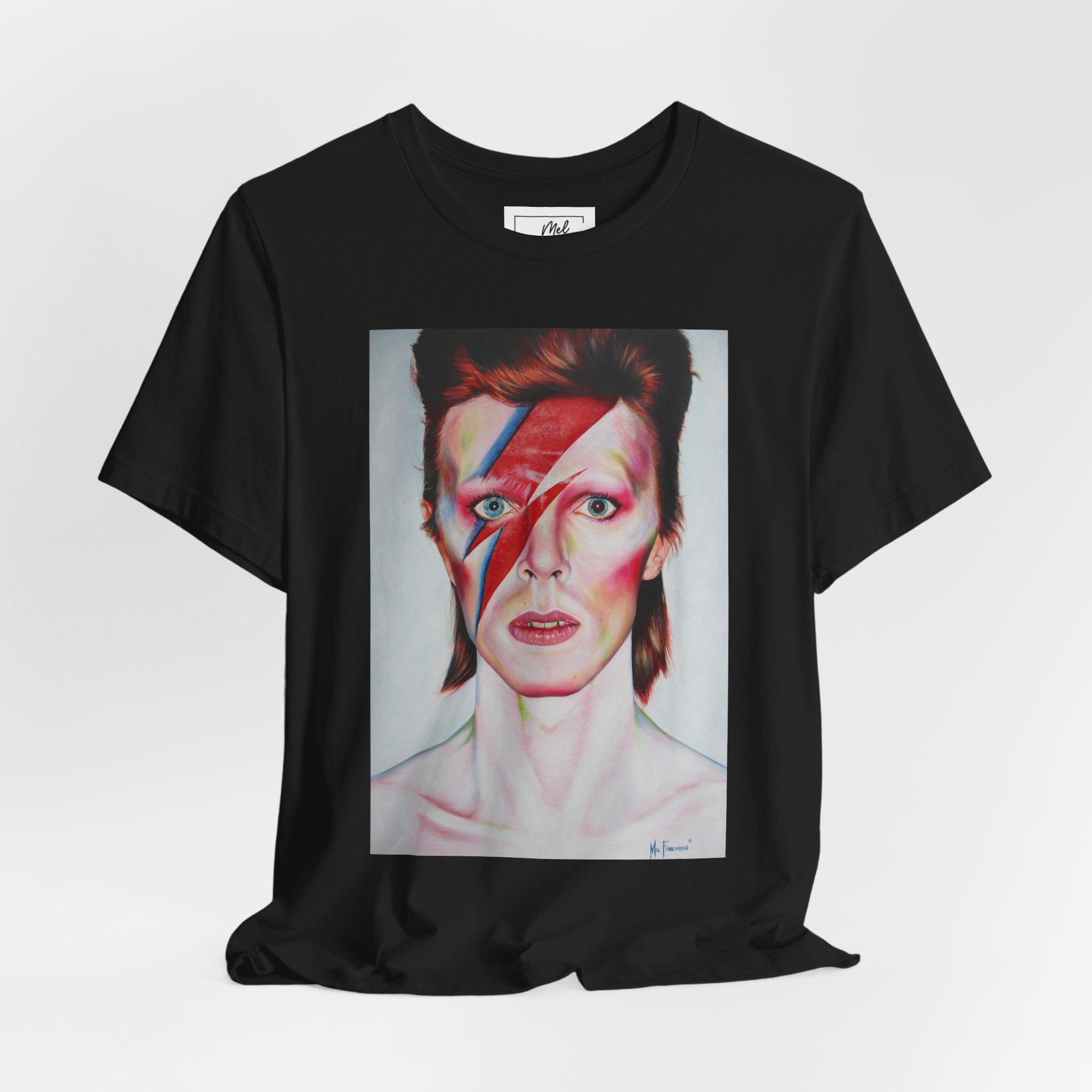 Aladdin Sane David Bowie Unisex Jersey Short Sleeve Tee