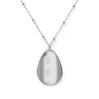 Basquiat Oval Necklace by Mel Fiorentino