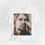 Kurt Cobain Nirvana Unisex Jersey Short Sleeve Tee