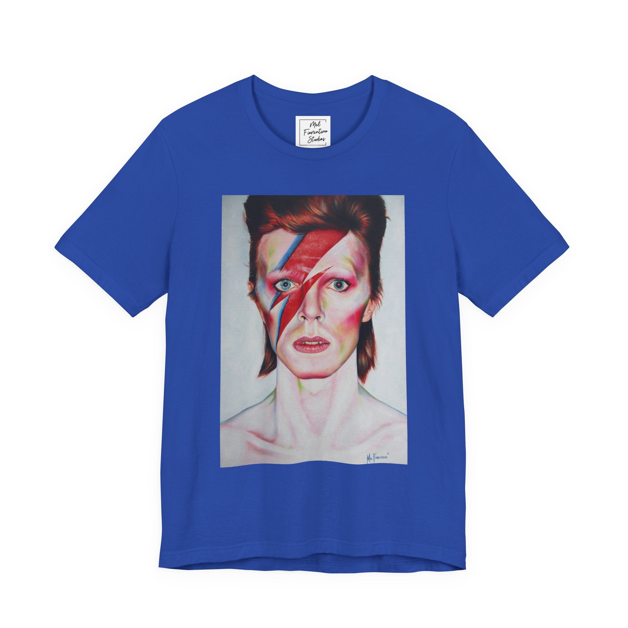 Aladdin Sane David Bowie Unisex Jersey Short Sleeve Tee