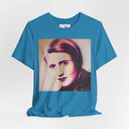 Ayn Rand Writer Unisex Jersey Short Sleeve Tee